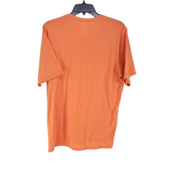 The North Face T-Shirt Men's Size Medium Orange - Picture 3 of 7